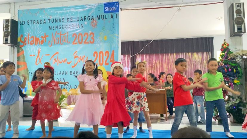 NATALAN dan TAHUN BARU SD Strada Tunas Keluarga Mulia I bersama TK Strada Theresia
