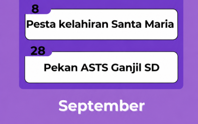 AGENDA BULAN SEPTEMBER 2026