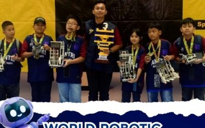 Perjalanan Tim Robotik SD Strada Tunas Keluarga Mulia I Meraih Juara 3 World Greenmech 2026